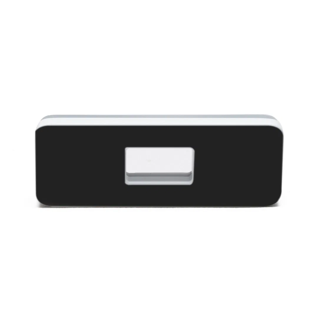 3141-O-001 – ORACLE LIGHT Emblem, Illuminated LED Letter Badge Letter O Matte Black 3-3/4 Inch x 1.4 Inch White LED